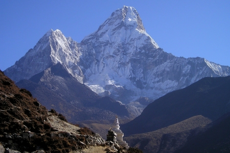 Hohe Berge im Himalayagebirge